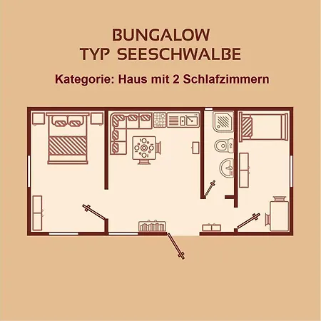 Strandhussiedlung Ruegen Dom wakacyjny