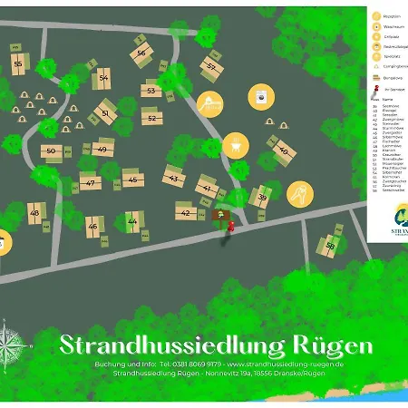Semesterbostad Strandhussiedlung Ruegen