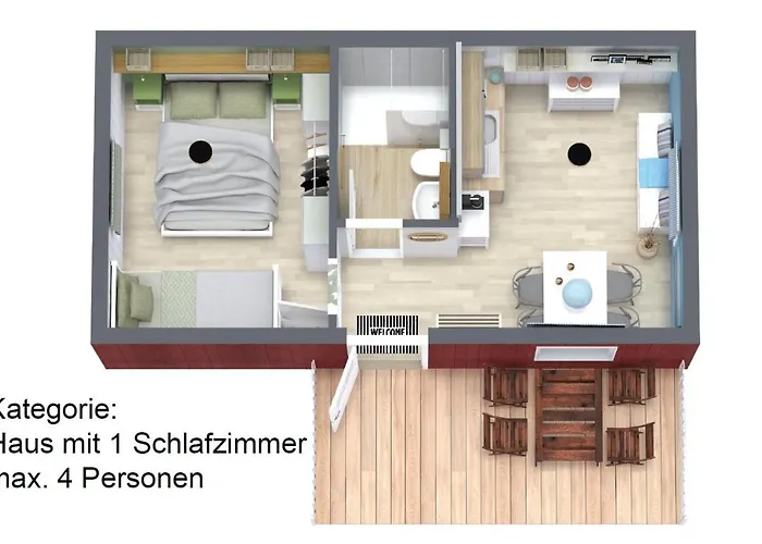 Strandhussiedlung Ruegen * דראנסקה