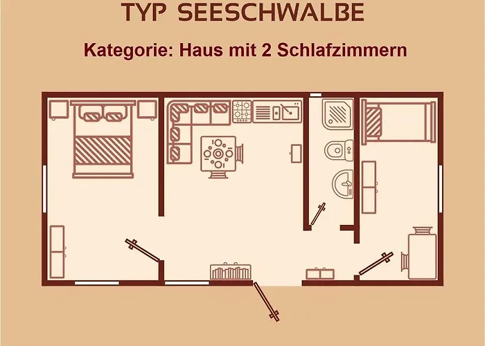 Strandhussiedlung Ruegen בית נופש