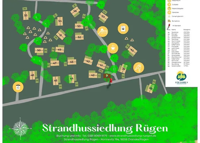 בית נופש Strandhussiedlung Ruegen